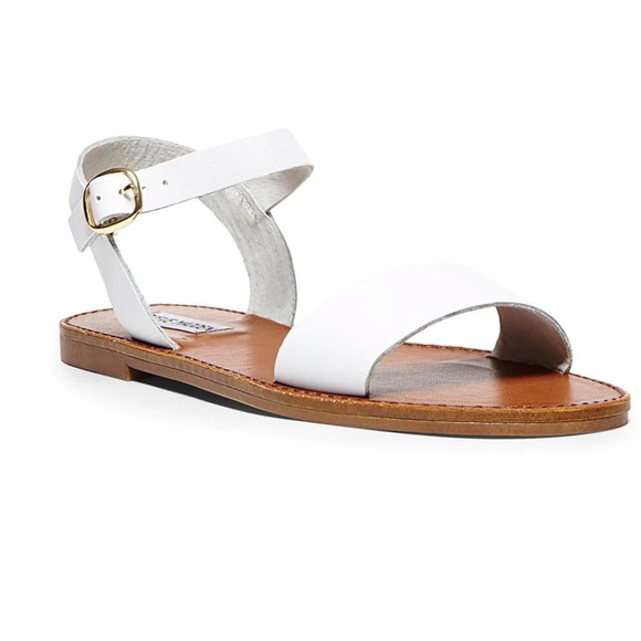 Steve Madden Shoes - Steve Madden Donddi White Leather